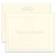 Almond Folded Note Cards - Embossed Image 3 of 3